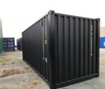 Contenedor marítimo 20 pies negro nuevo - Imagen 2