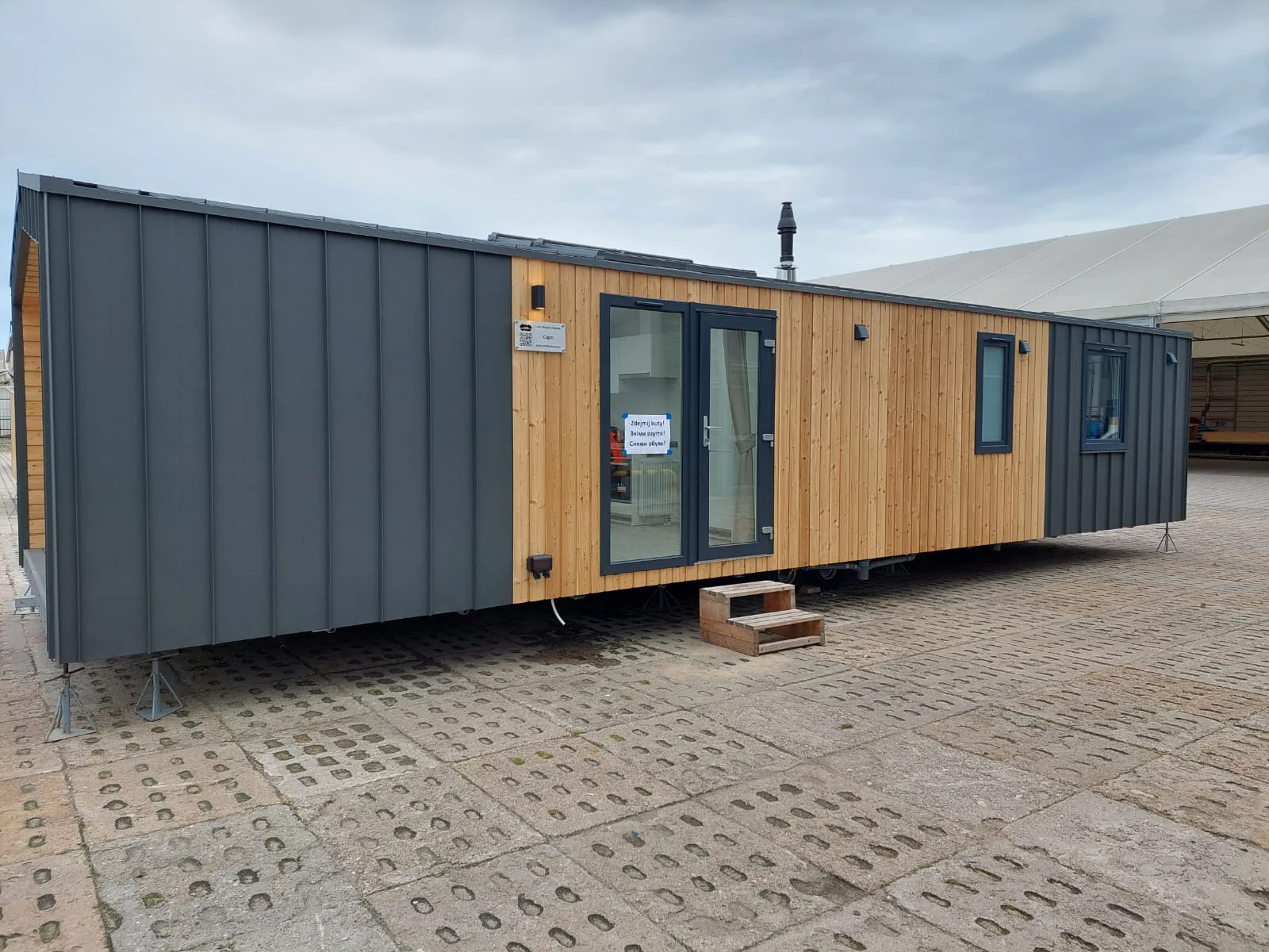 Casa móvil Capri lujo prestigio 12,5x4,9m 96m² chasis galvanizado