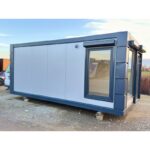 Contenedor Pabellon Comercial 3×6 Open Space Persianas Exteriores - Imagen 2