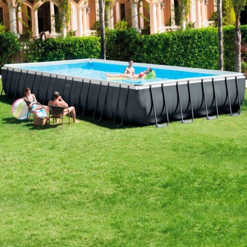 INTEX Piscina Desmontable Ultra XTR Frame 10m - 975x488x132 cm con Depuradora Arena