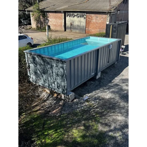 Piscina Contenedor 20 Pies - 15m² de Superficie - Instalación Rápida - Imagen 2